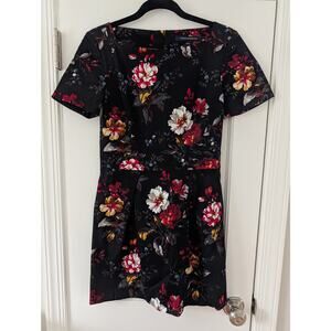 French Connection Floral Sheath Dress Sz 6